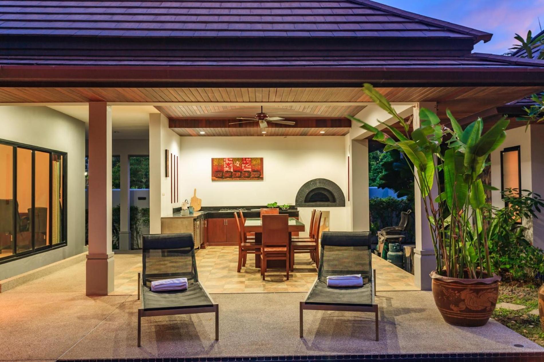 Frangipani Pool Villa - Garden, Bbq & Maid Nai Harn Buitenkant foto